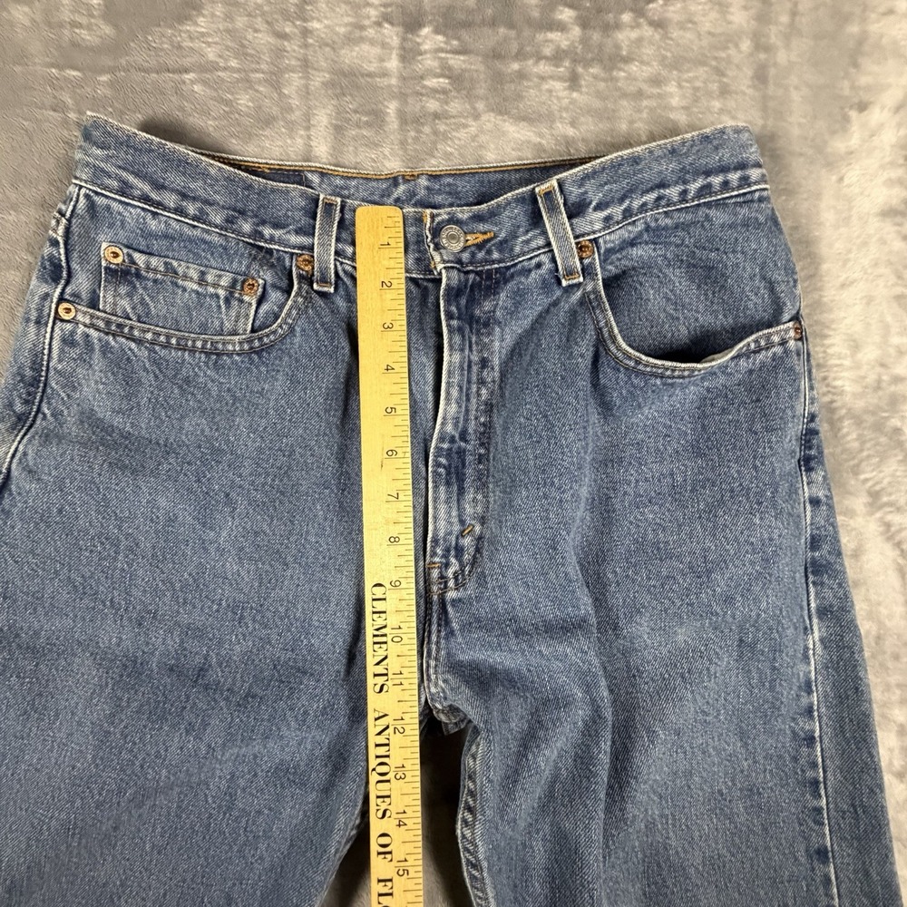 Vtg Levi's 505 Jeans Men's 34x32 Fit 32x32 Blue Denim Straight Leg Boot Y2K 90s - Picture 13 of 16